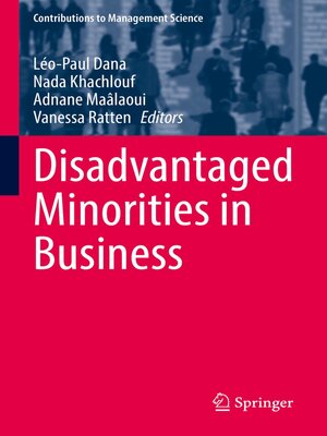 cover image of Disadvantaged Minorities in Business